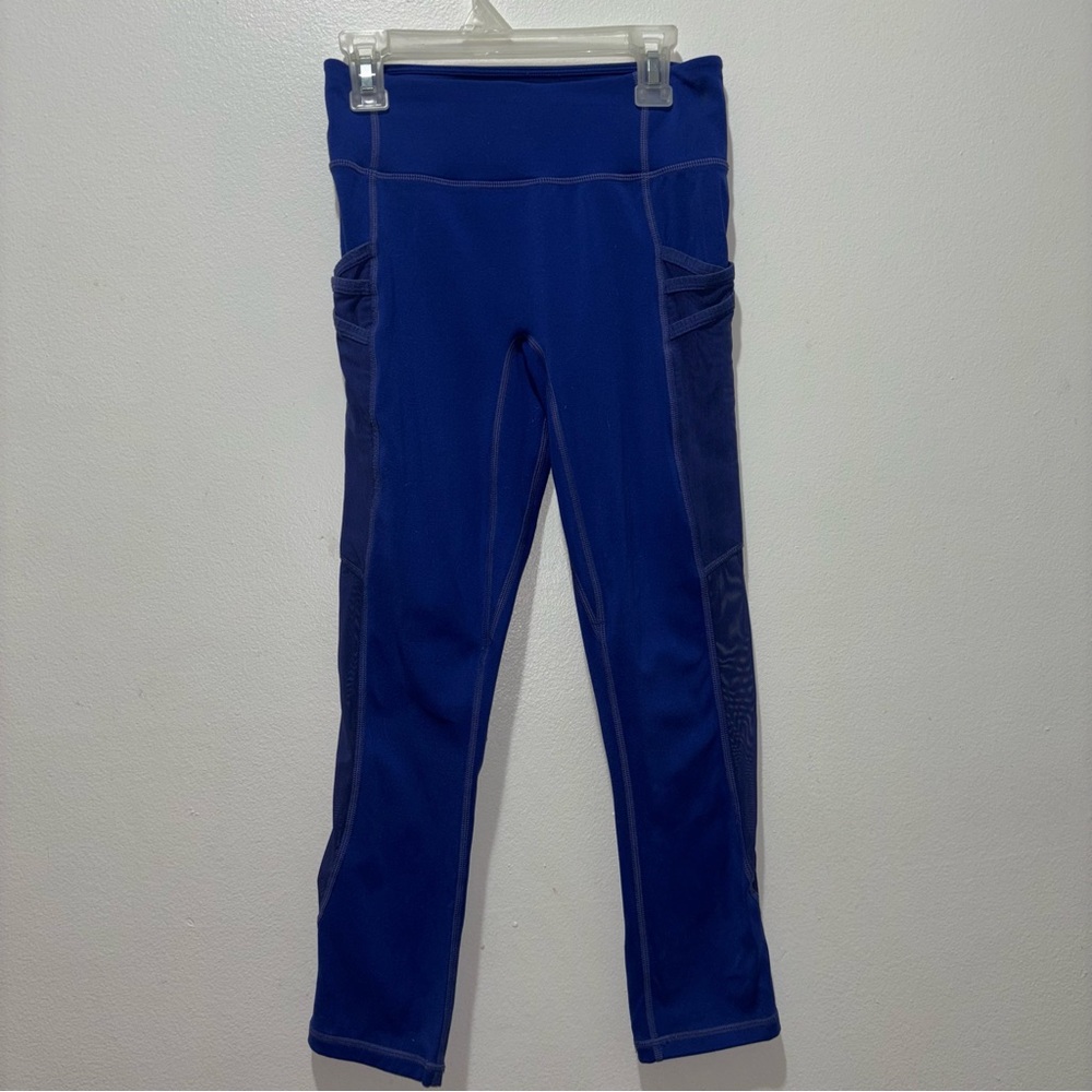 Blue Active Leggings